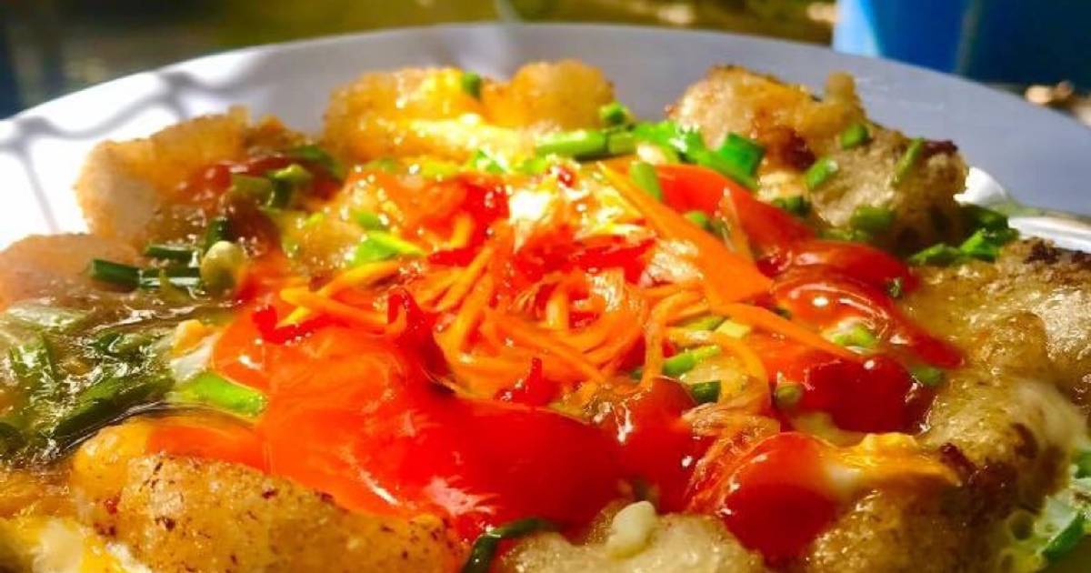 Bột chiên làm từ cơm nguội
