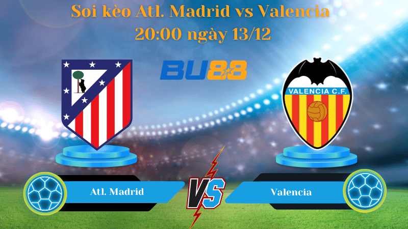 Nhận định bóng đá Trận đấu Atl. Madrid- Valencia