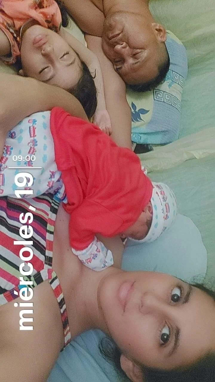 Con su mamita