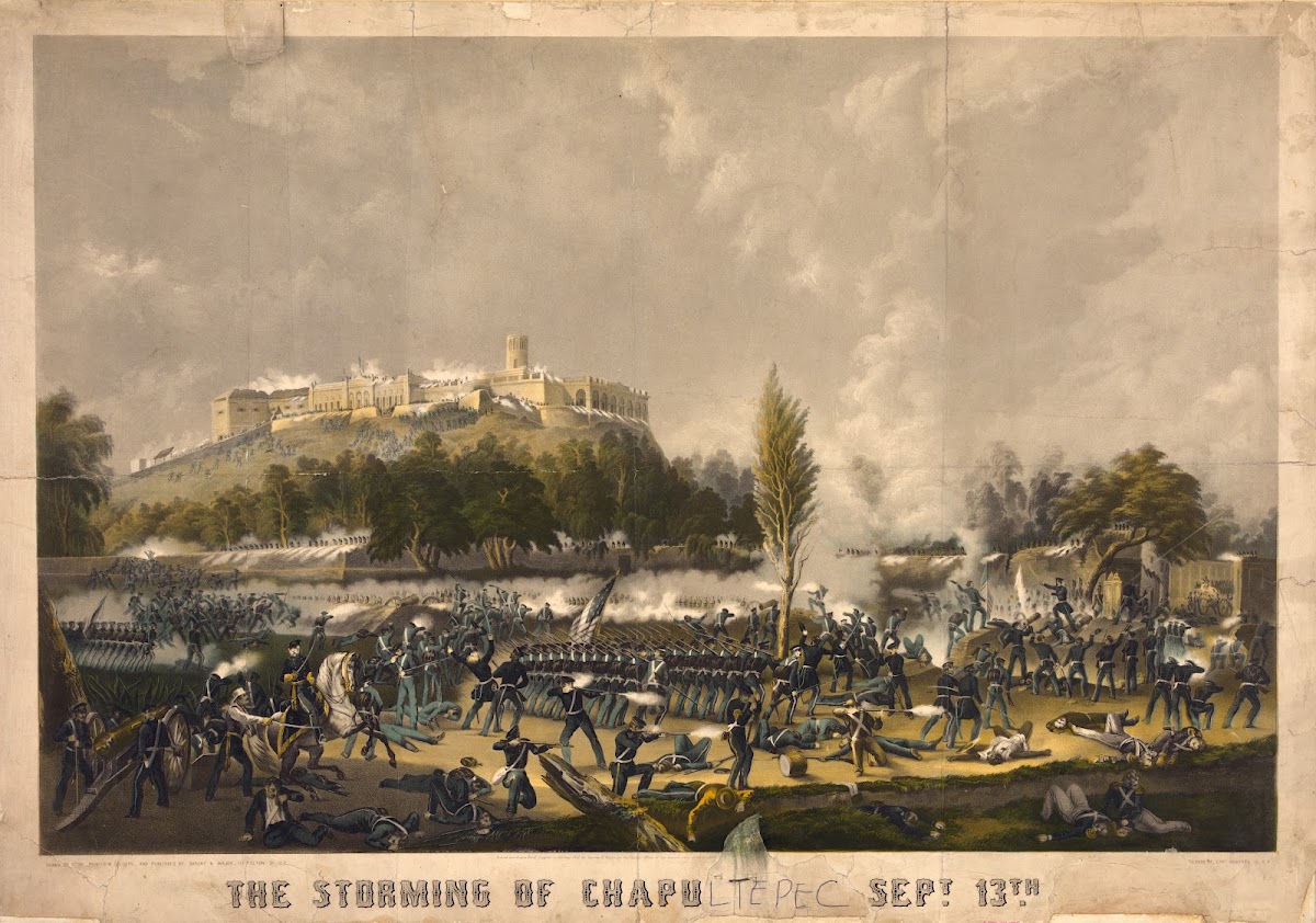 The storming of Chapultepec Sept 13th 1847 1848