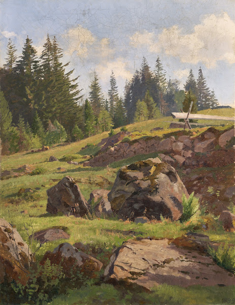 Black Forest Landscape 1899