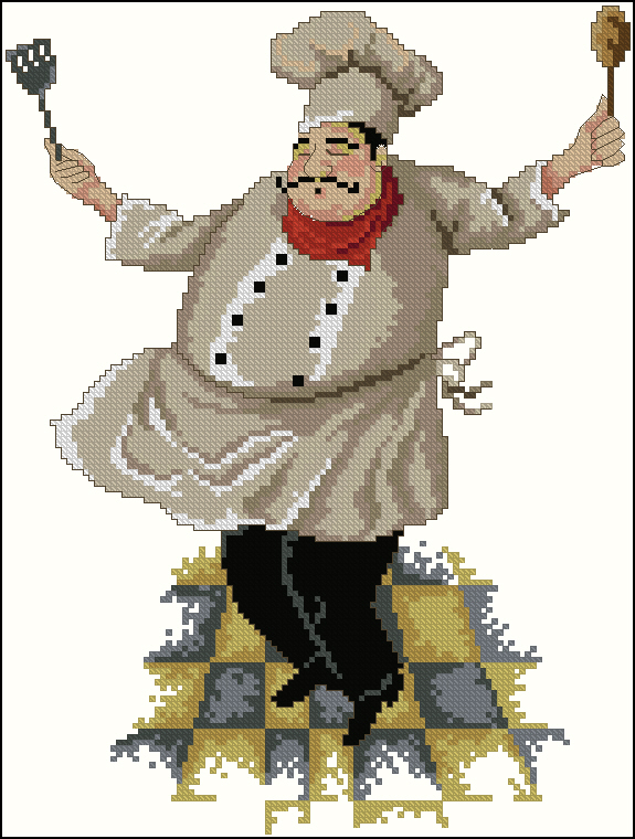 CMP JCA04716 Dancing Chef