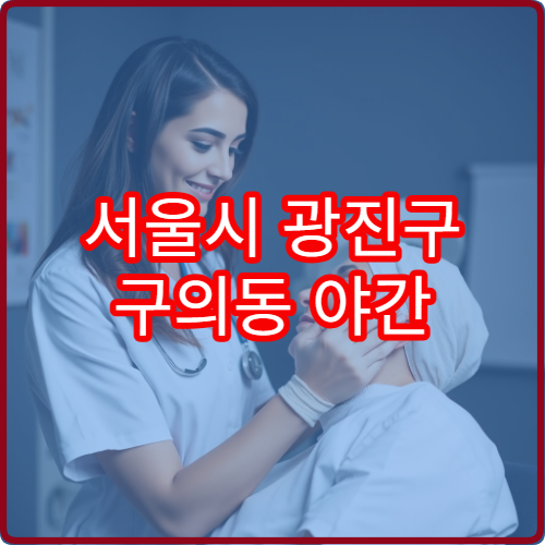 서울시 광진구 구의동 야간 피부과 진료 찾기 밤 피부과 운영 리스트