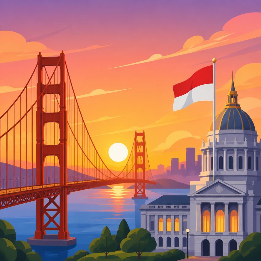 San Francisco: Dari Perayaan HUT RI hingga Keindahan Alamnya