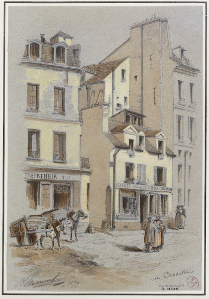 11 et 13 rue Cassette 6ème arrondissement 1879