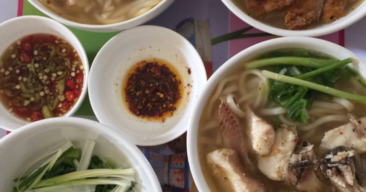 Bánh canh cá lóc (cá tràu, cá quả)