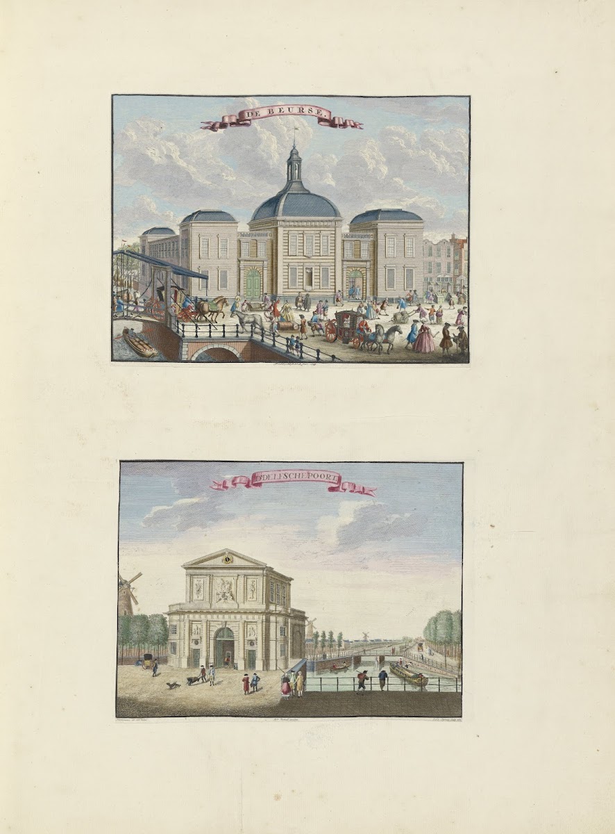 Beurs Delftse Poort De Beurs dDelfsche Poort 1694 1695