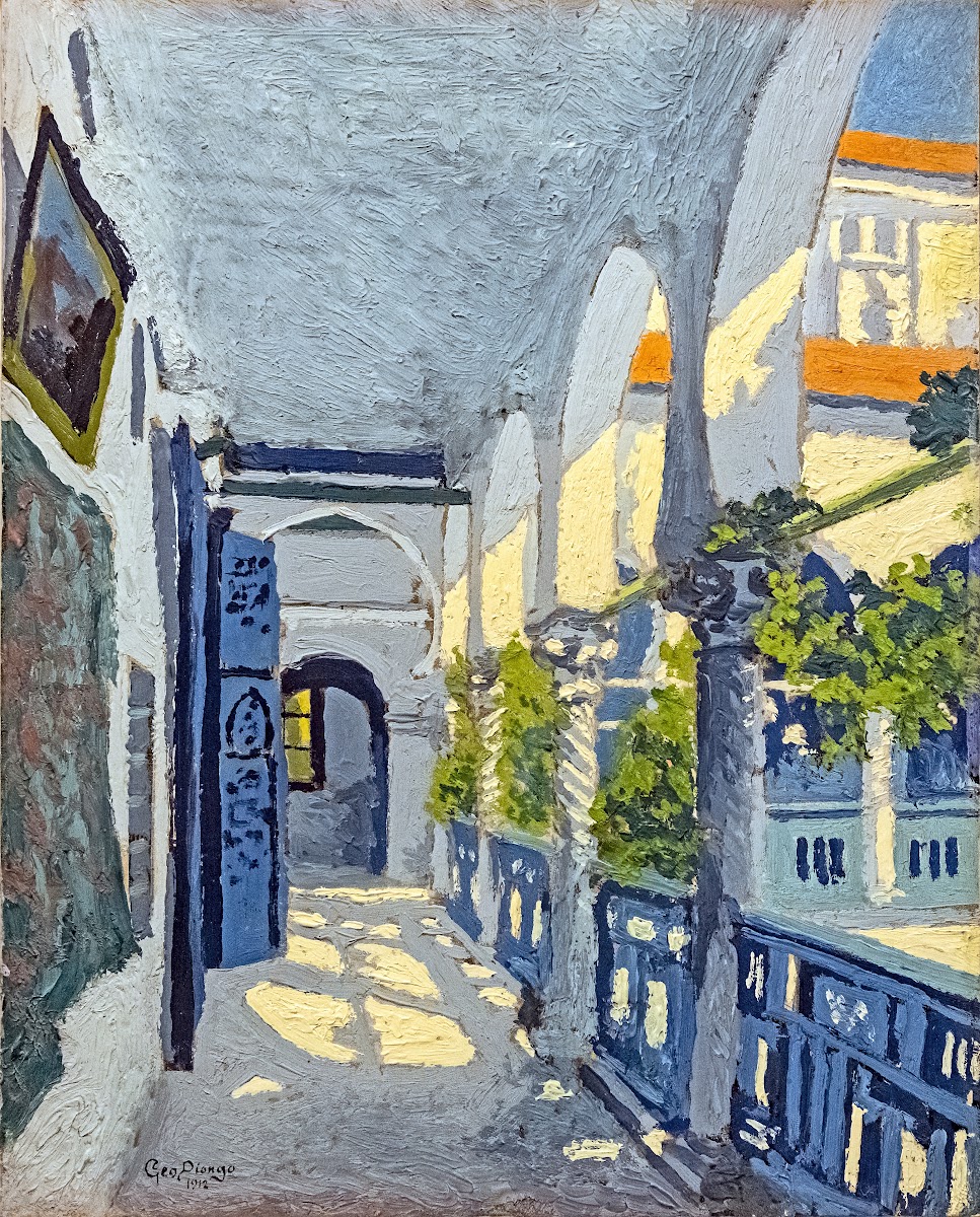 Gallery of a Moroccan riad 1912