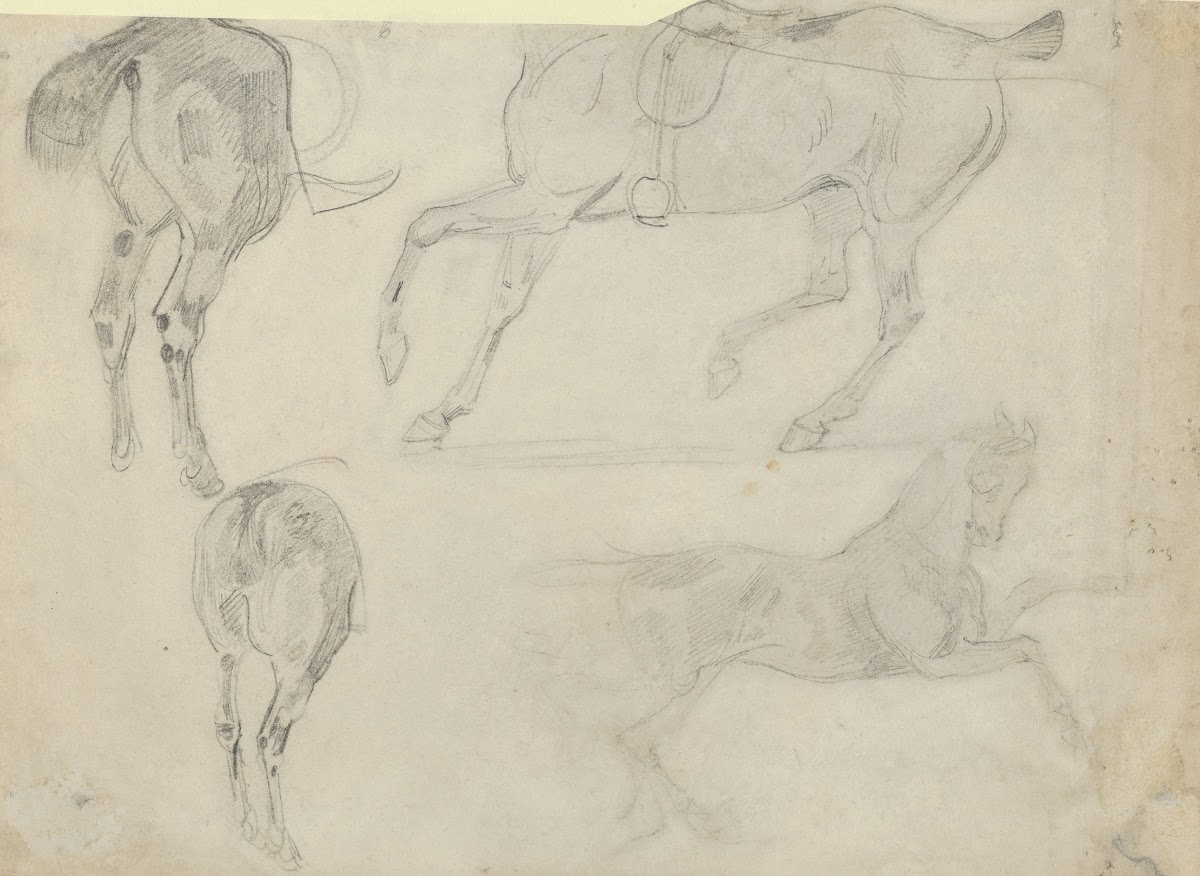 Four Studies of Horses 182931