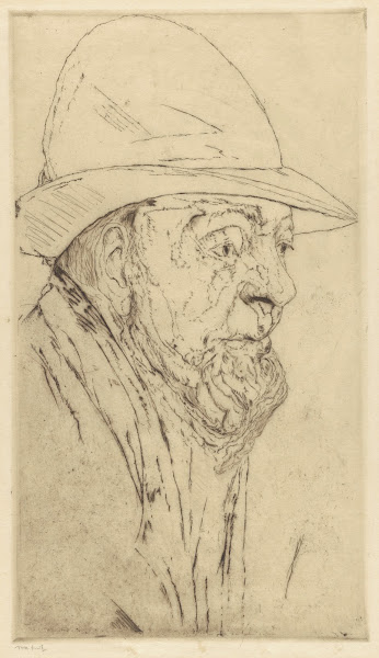 Old mans head