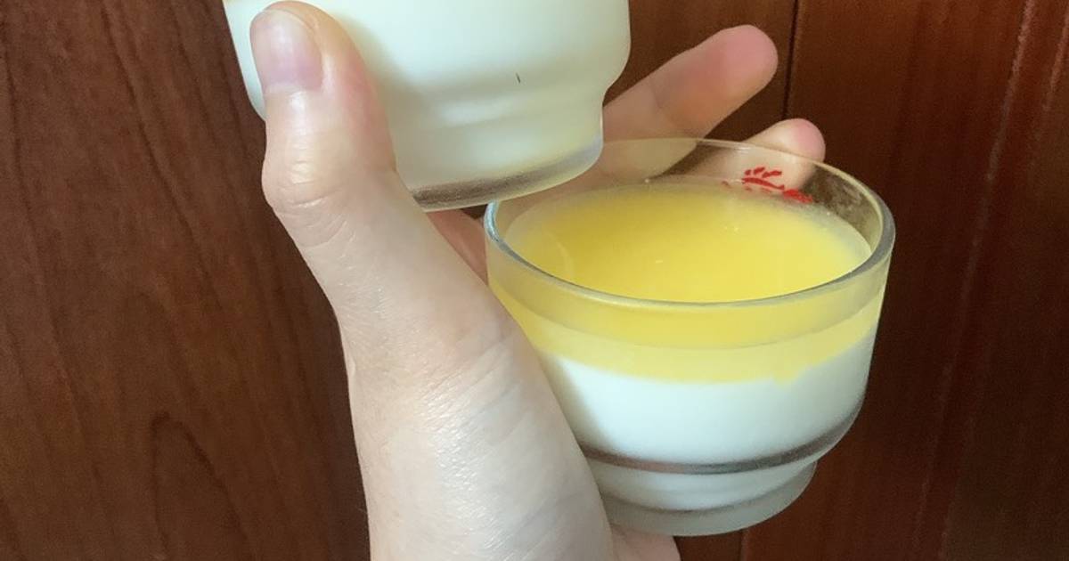 Mousse sữa chua cam