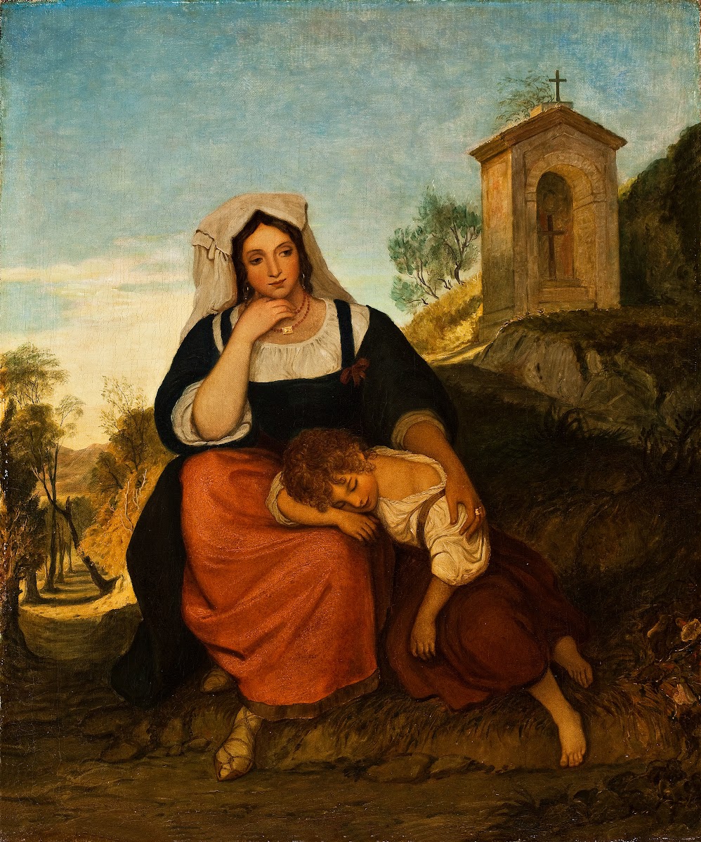 Italian Woman And Her Daughter 1831