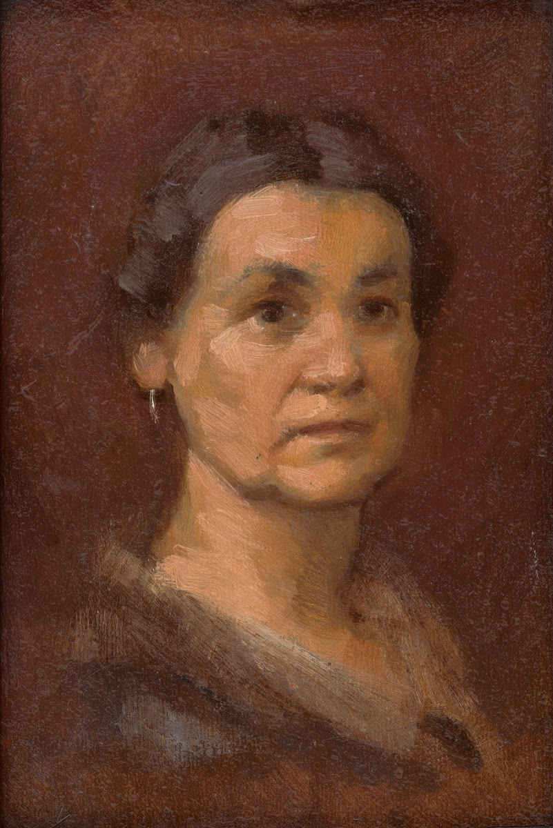 Portrait of Mrs Šrobárová 1900