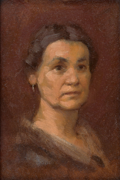 Portrait of Mrs Šrobárová 1900