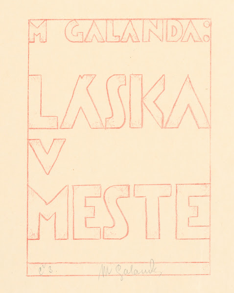 Love in the city  Title page 1924