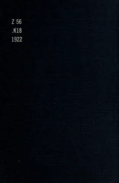 karams shorthand 1922