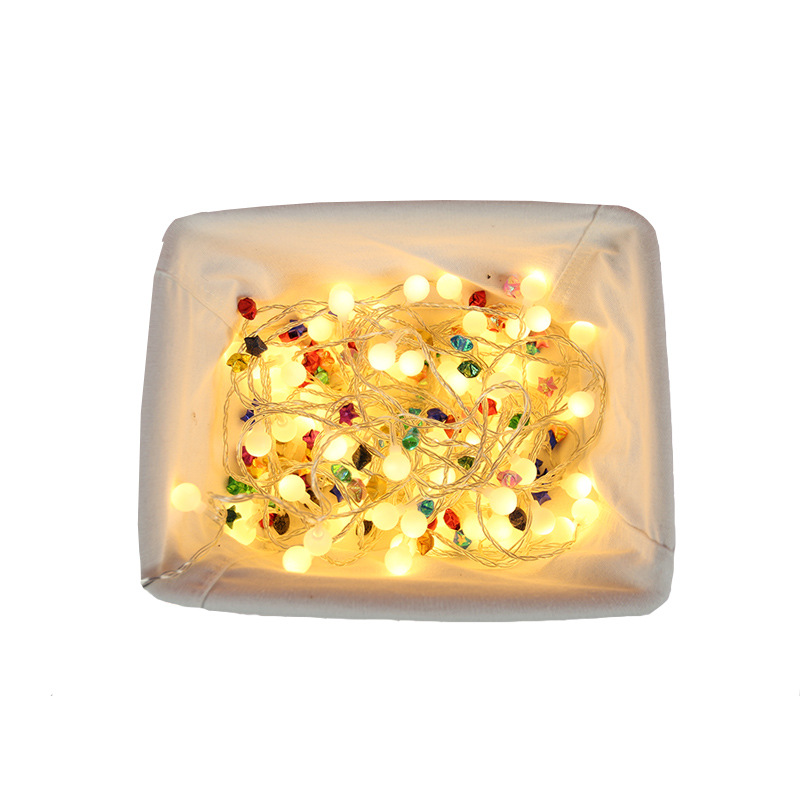 LED-Lichterkette mit Kugeln, Modell HS-1120