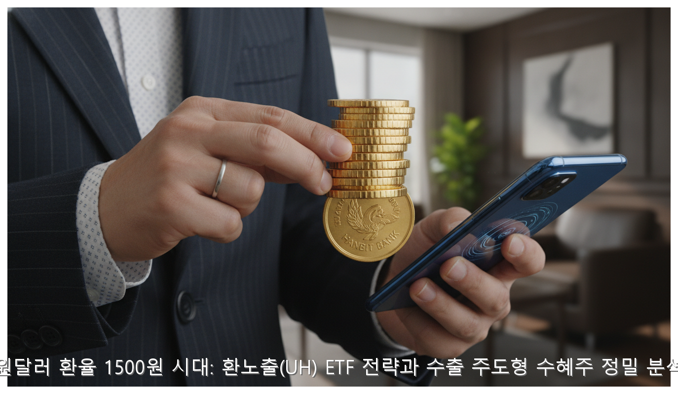 원달러 환율 1500원 시대: 환노출(UH) ETF 전략과 수출 주도형 수혜주 정밀 분석 핵심 안내 및 분석 인포그래픽 (2)