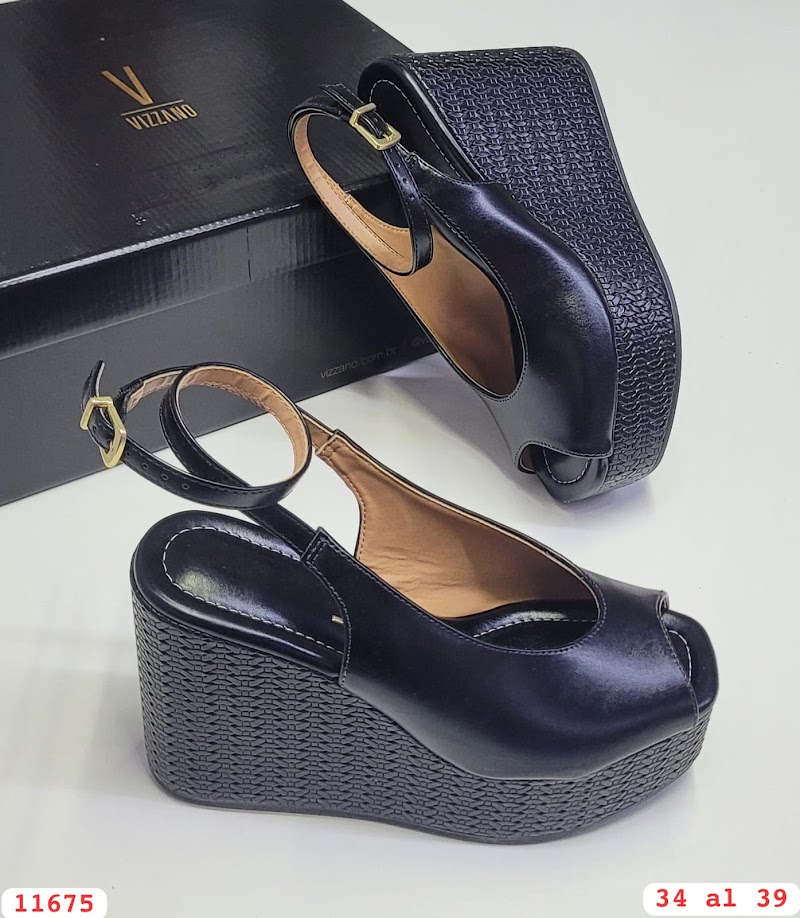 Sandalia plataforma con taco chino