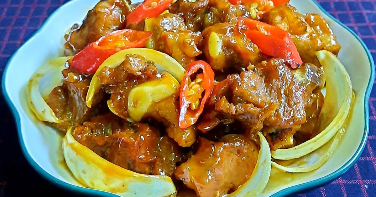 Sườn non kho chao