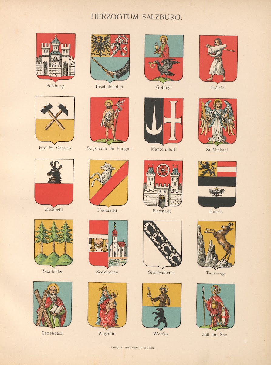 Herzogtum Salzburg 1904