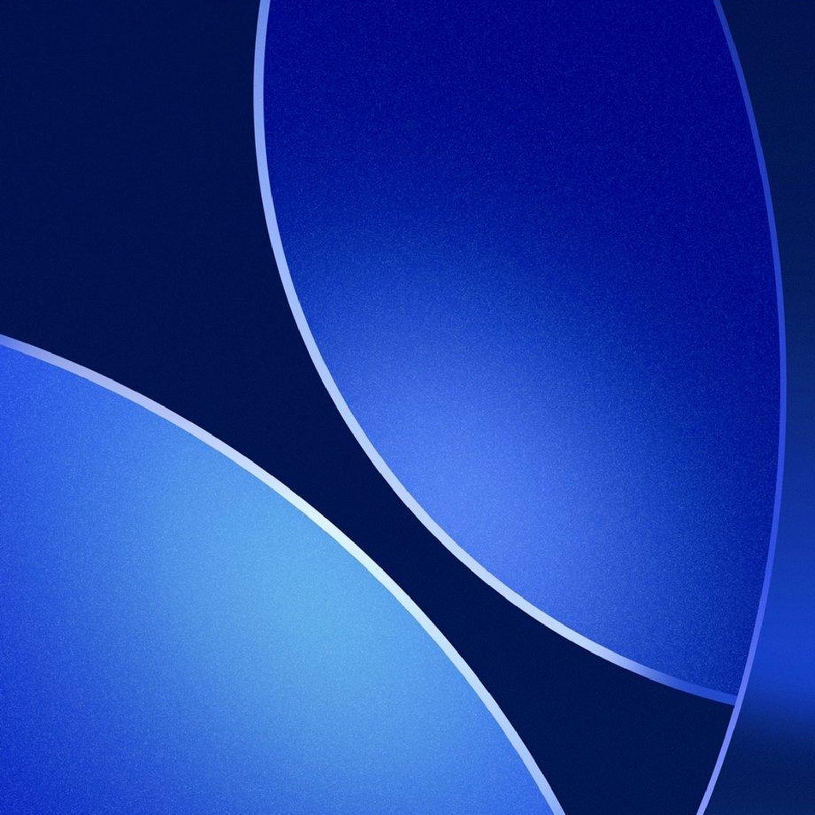 Download Abstract Blue Curved Layers iPhone