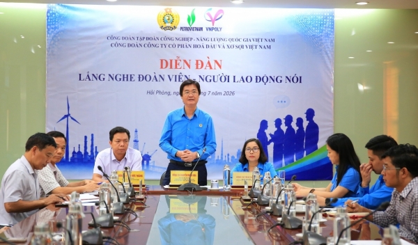 Công đoàn VNPOLY: Diễn đàn lắng nghe tiếng nói đoàn viên