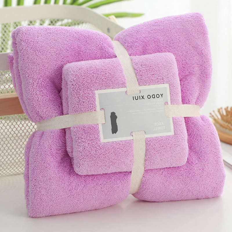 Microfiber Towel Set, 2-Piece