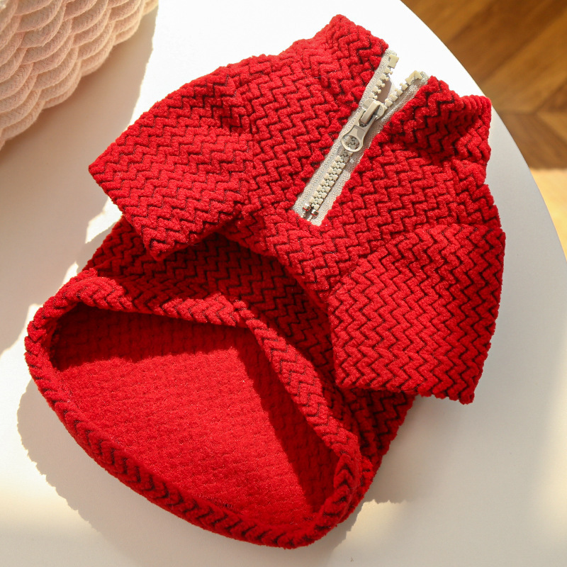 Pet jacket for dogs and cats, fleece