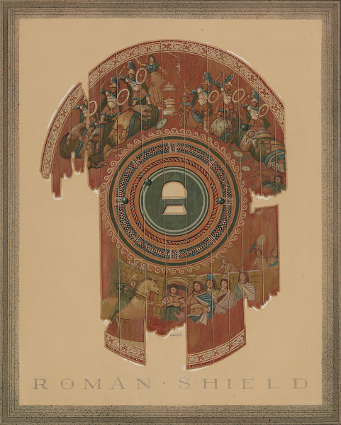 Wooden Shield with Scenes from the TrojanWar 1935 or1936