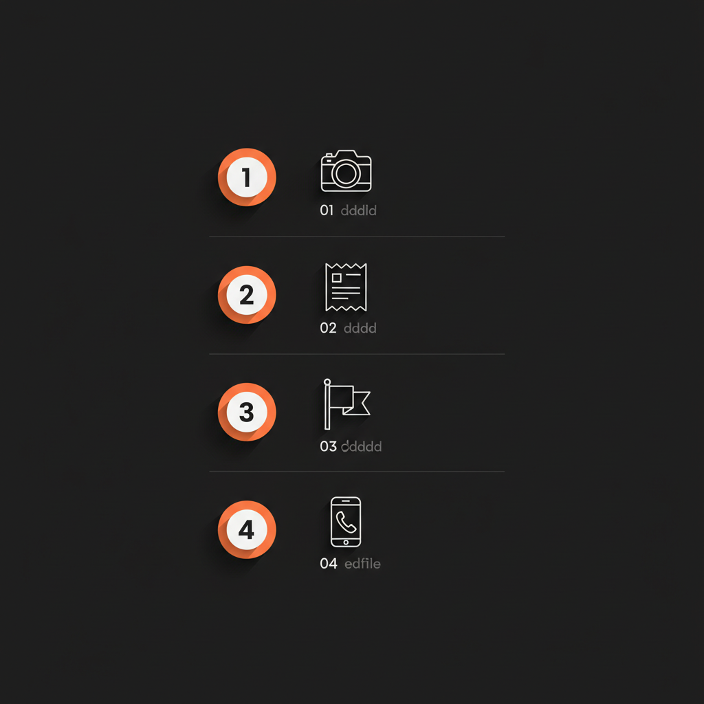 Minimal full-frame infographic checklist with camera, receipt, flag and phone icons in Social Success Hub colors. Is it illegal to leave negative Google reviews