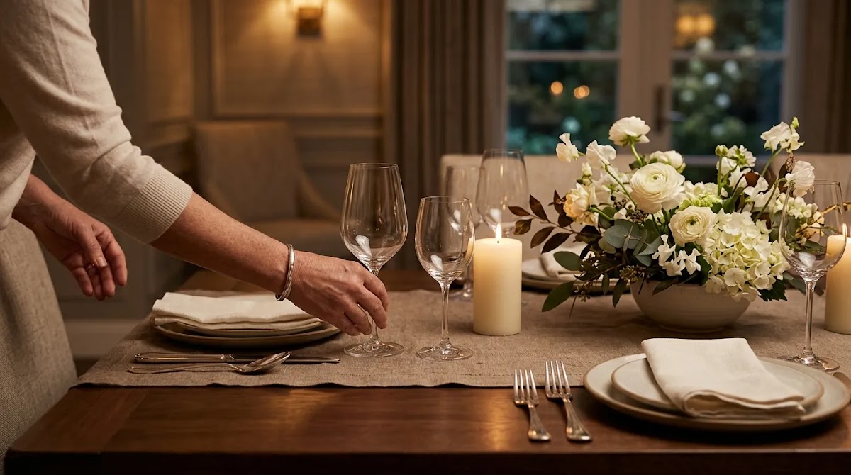 Sophisticated celebration table for a special occasion to buy vintage wine Hong Kong.