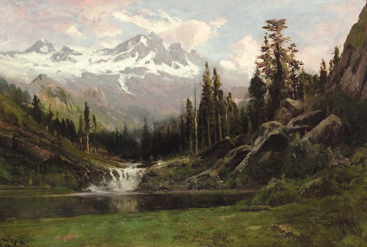 View of Mount Shasta 1891