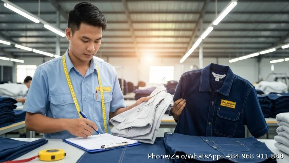 Workwear Manufacturing - Gold Garment Vietnam