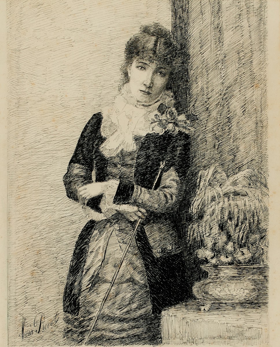 Portrait de Sarah Bernhardt