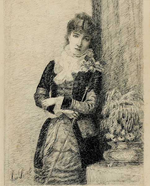 Portrait de Sarah Bernhardt