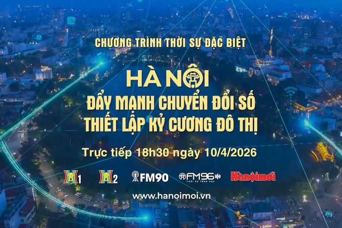 Hà Nội: Đẩy mạnh chuyển đổi số - thiết lập kỷ cương đô thị - Đài Phát thanh và truyền hình Hà Nội