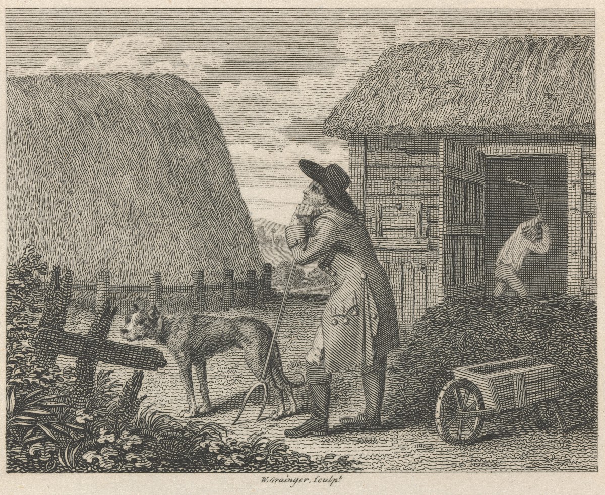 Fable XXXV The Barley mow and the Dunghil 1793