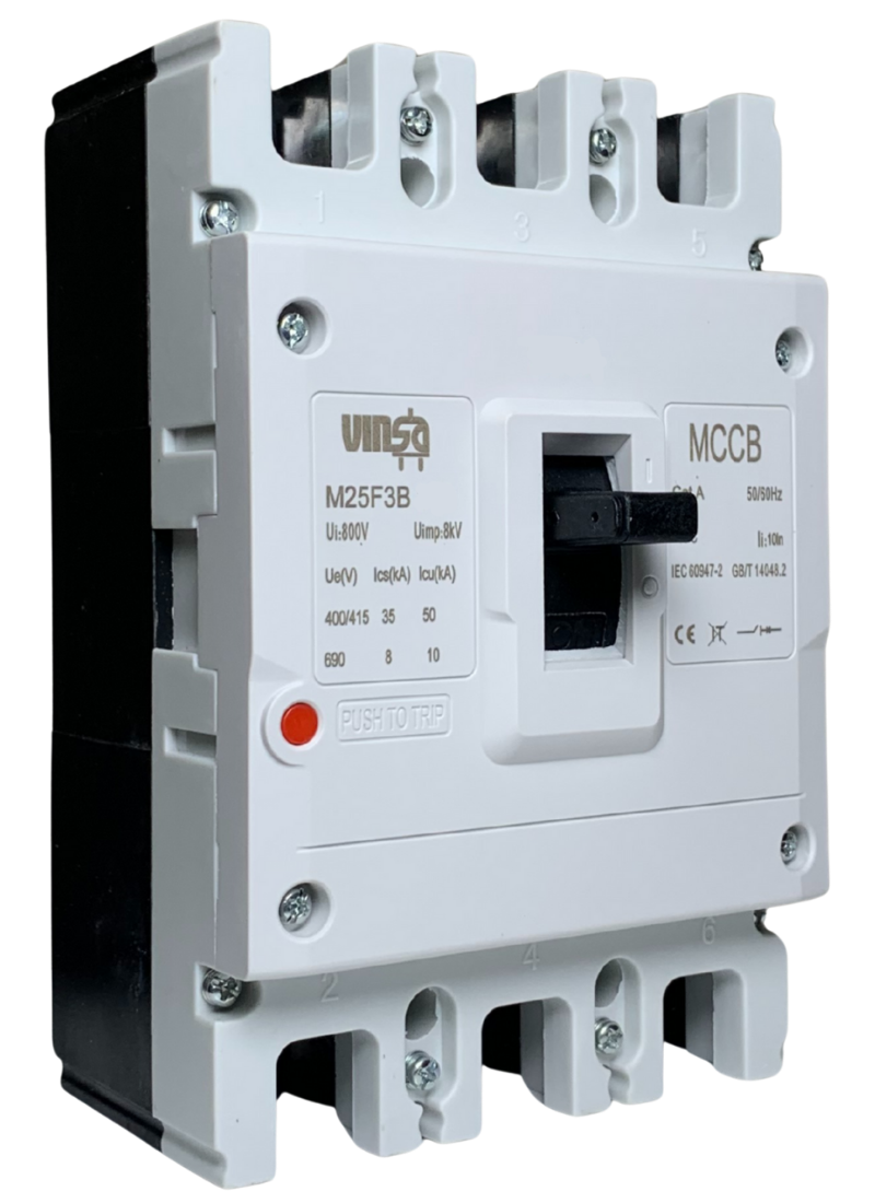 Moulded Case Circuit Breaker (MCCB) M25F 200A 3P