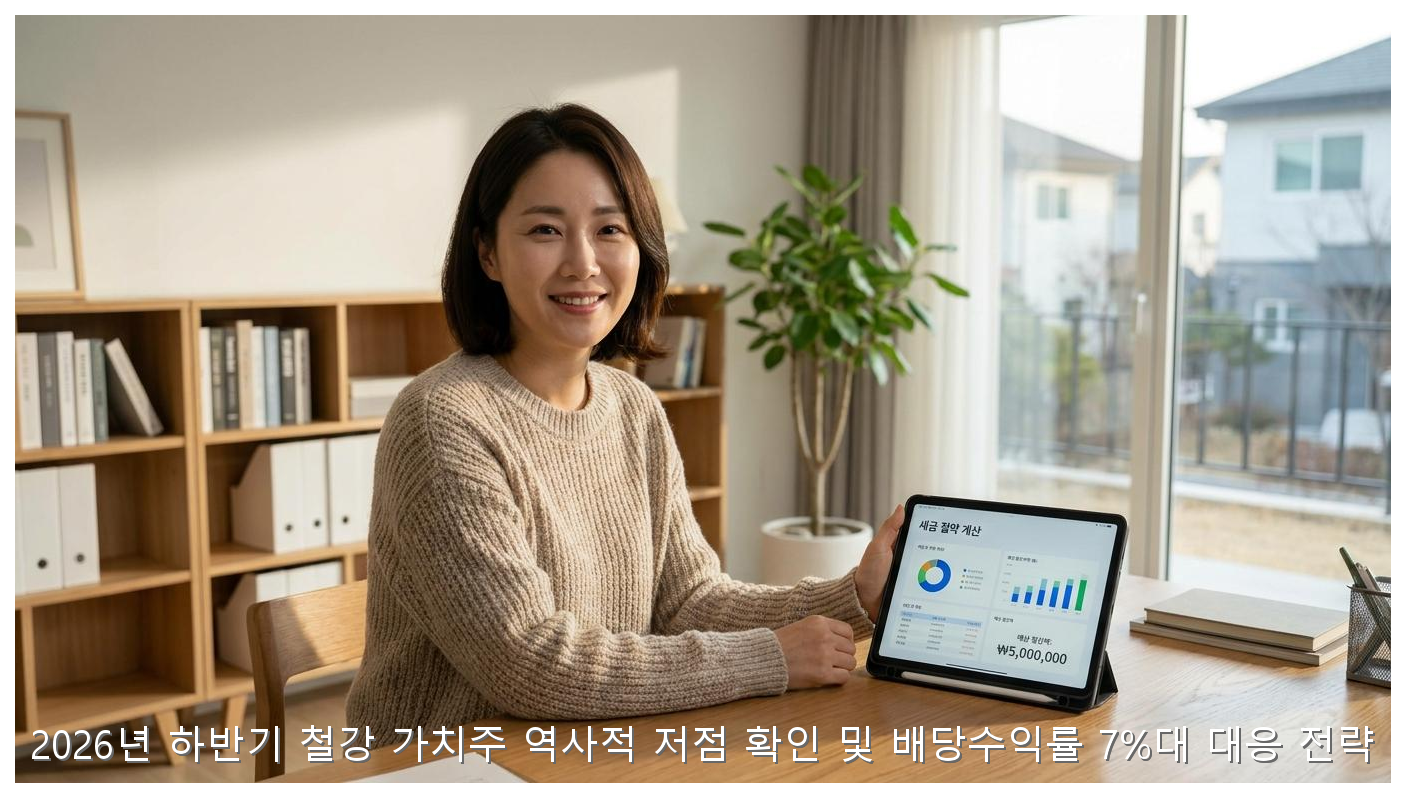 2026년 하반기 철강 가치주 역사적 저점 확인 및 배당수익률 7%대 대응 전략 핵심 안내 및 분석 인포그래픽 (7)