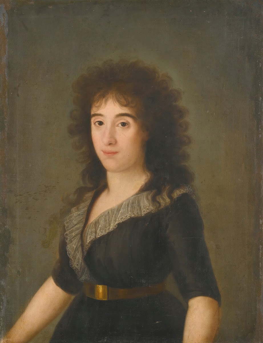 Portrait of the second condesa de castroterreño