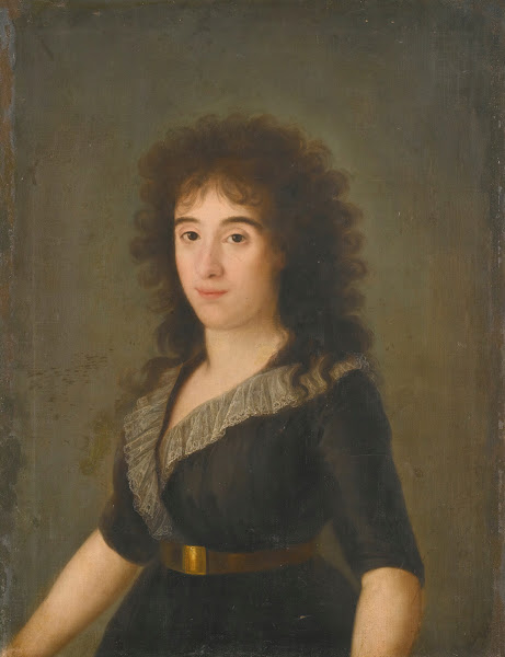 Portrait of the second condesa de castroterreño