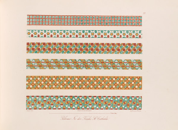 Ornamente aller klassischen Kunst Epochen nach den Originalien in ihren eigenthu