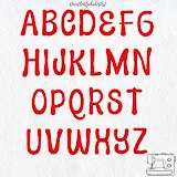 Stitch photo 2 of the Preppy Satin Stitch Embroidery Font embroidery design