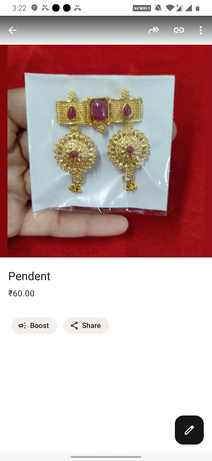Two wati Pendent FF
