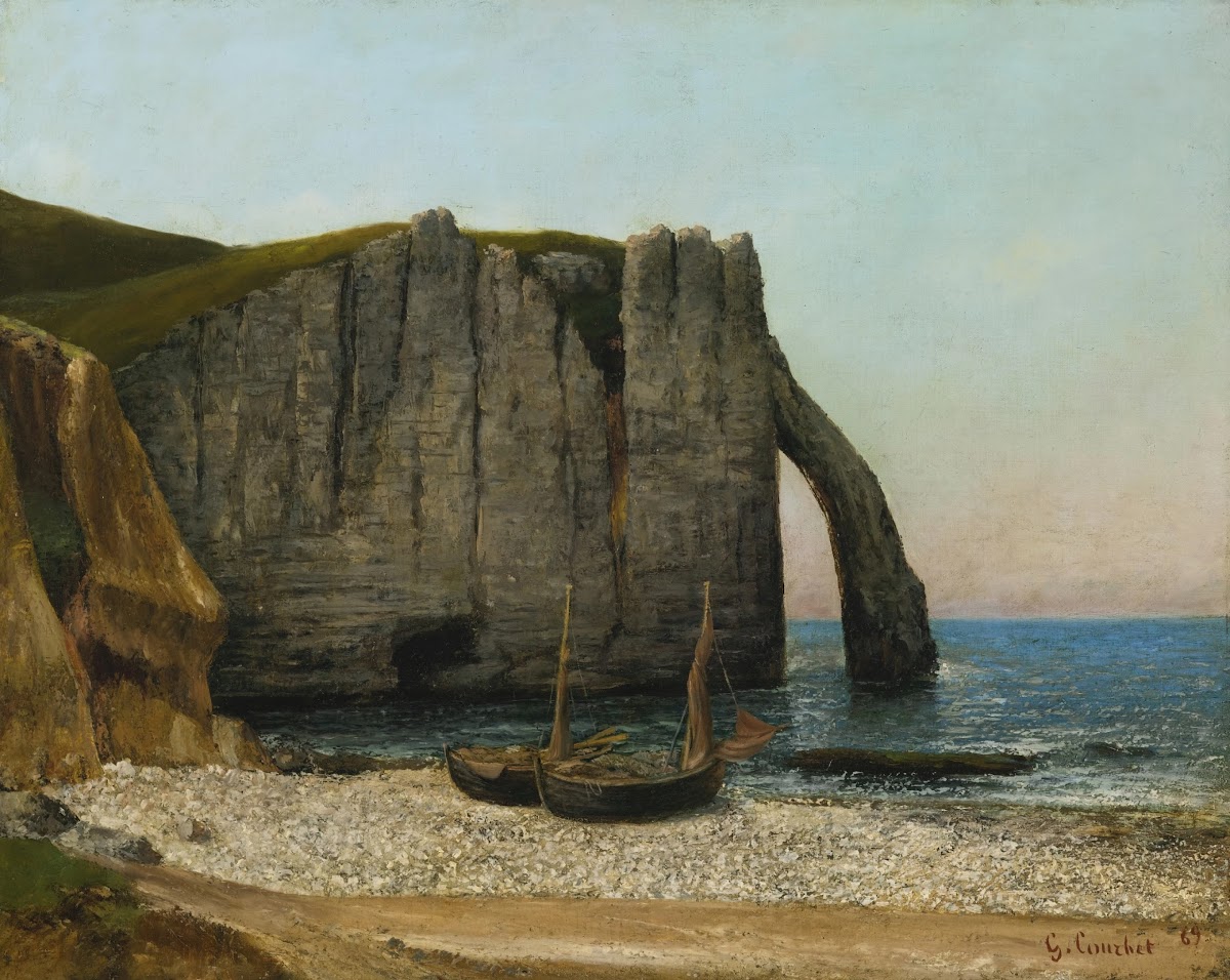 Falaises dÉtretat 1869