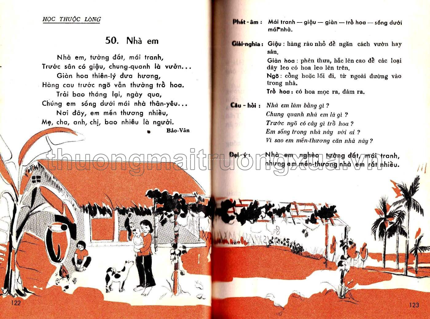 Tập đọc lớp ba (1966) - Trang 62