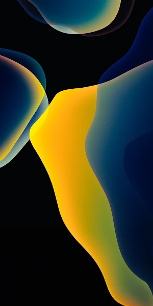 Atmosphere, Azure, Orange, Art, Line 4K iPhone Wallpaper Background