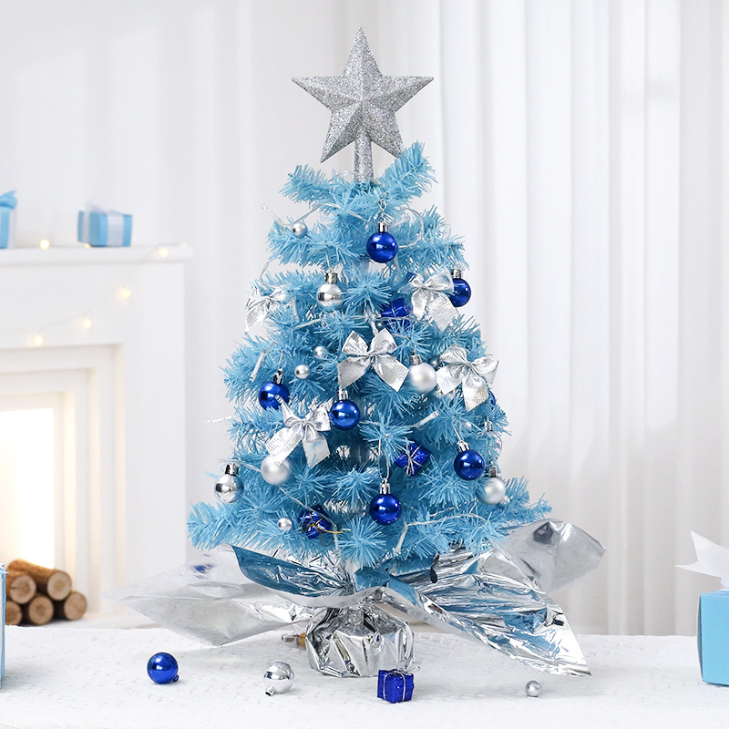 Mini-Weihnachtsbaum, blau, 45 cm oder 60 cm