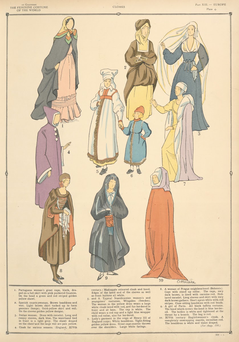 Europe  Cloaks 1926 1927